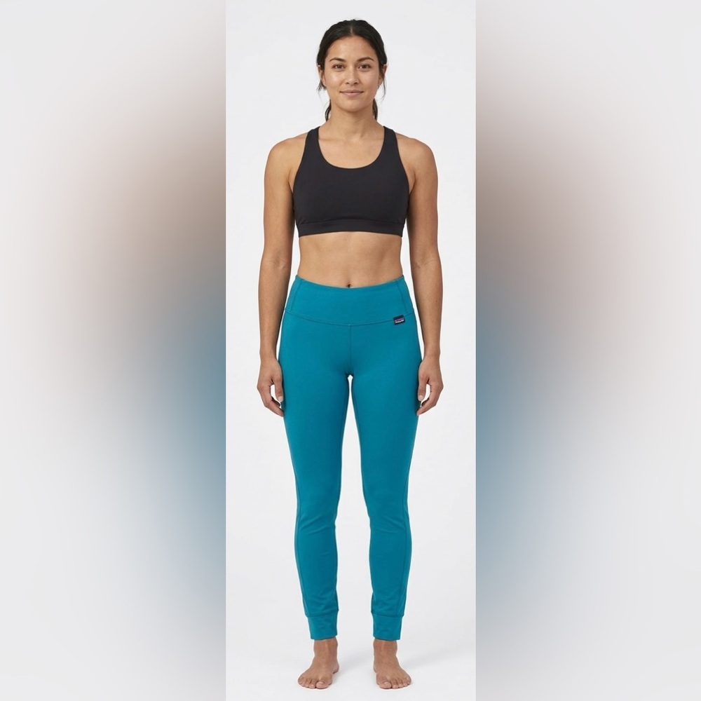 Patagonia Capilene Midweight Polartec Base Layer Bottoms Leggings Pants Winter